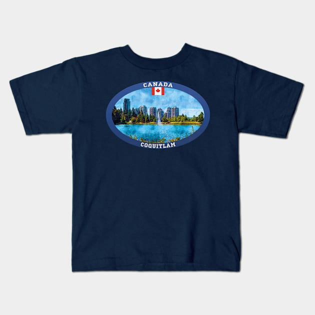 Coquitlam Canada Travel Kids T-Shirt by Thistle-TShop